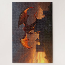 Mythical Welsh Dragon Jigsaw Puzzle Legpuzzel