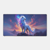 Mythical White Griffin on Top of the World Bureaumat (Voorkant)