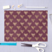 Mythisch Bourgondië en Goud Tissuepapier (Craft)