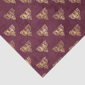 Mythisch Bourgondië en Goud Tissuepapier (Detail)