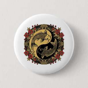 Mythisch Chinees Keizerlijk Draak Reliëf Rond Orna Ronde Button 5,7 Cm