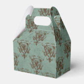 Mythisch drakenpatroon bedankdoosjes (Voorkant Zijde)