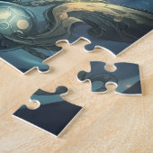 Mythisch Gouden Geweihert Legpuzzel (Zijkant)