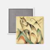 Mythisch plantaardig zaad (door Franz Marc) Magneet (Voorkant / Achterkant)