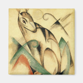 Mythisch plantaardig zaad (door Franz Marc) Magneet