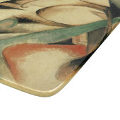 Mythisch plantaardig zaad (door Franz Marc) Snijplank (Hoek)