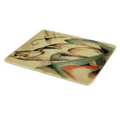 Mythisch plantaardig zaad (door Franz Marc) Snijplank (Hoek)