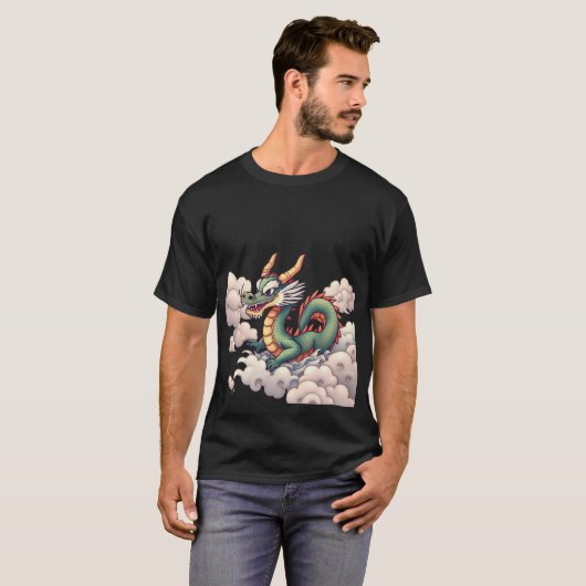 Mythisch schepsel t-shirt (Voorkant volledig)