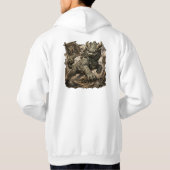 Mythisch Stenen Bewaker Yali T-shirt (Achterkant)