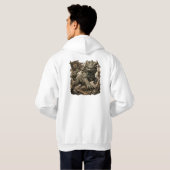 Mythisch Stenen Bewaker Yali T-shirt (Achterkant volledig)