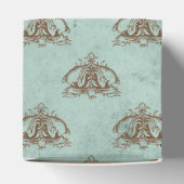 Mythisch vintage drakendessin bedankdoosjes (Bovenkant)