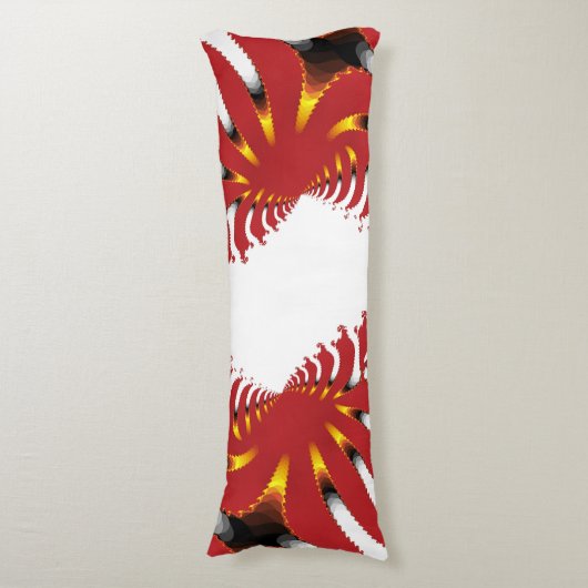 MYTHISCH ZEE ANEMON LICHAAMSKUSSEN (Voorkant Verticaal)