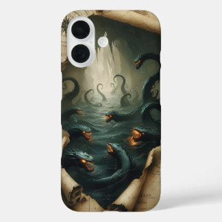 mythisch Zee monster iPhone 16 Hoesje