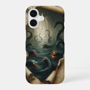 mythisch Zee monster iPhone 16 Hoesje