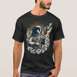 Mythische astronaut t-shirt