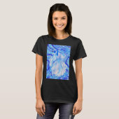 Mythische blauwe beta vis t-shirt (Voorkant volledig)