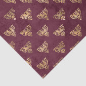 Mythische Bourgogne en goud Tissuepapier (Detail)