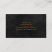 Mythische brandwerende Phoenix Bird Visitekaartje (Achterkant)