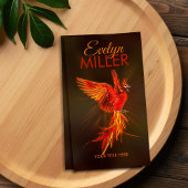 Mythische brandwerende Phoenix Bird Visitekaartje