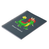Mythische Chinese Draak Notitieboek (Linkerzijde)