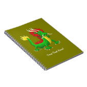 Mythische Chinese Draak Notitieboek (Rechterzijde)