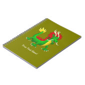 Mythische Chinese Draak Notitieboek (Linkerzijde)