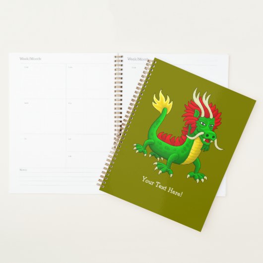 Mythische Chinese Draak Planner (Display)