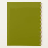 Mythische Chinese Draak Planner (Achterkant)