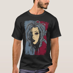 Mythische creatie Medusa Griekse mythologie Gorgon T-shirt