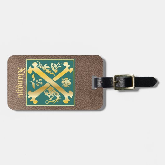 Mythische creaties uit de 16e eeuw Decoratief Kapi Bagagelabel (Voorkant horizontaal)