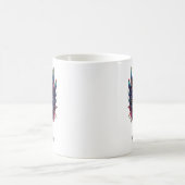 Mythische Draak Aangepaste Naam Koffiemok (Center)