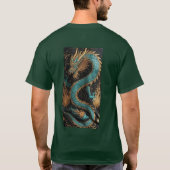 Mythische Draak | Fantasy Draak T-Shirt Ontwerp (Achterkant)