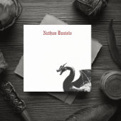 Mythische draak gepersonaliseerd post-it® notes