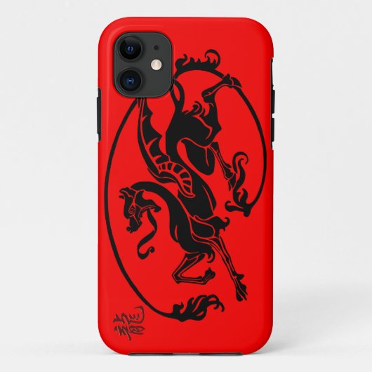 Mythische draak, Jaar van het Drakenontwerp Case-Mate iPhone Case (Achterkant)