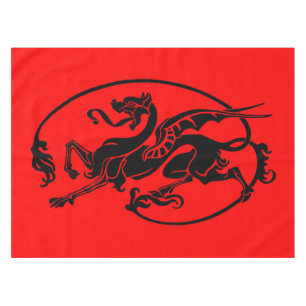 Mythische draak, Jaar van het Drakenontwerp Tafelkleed