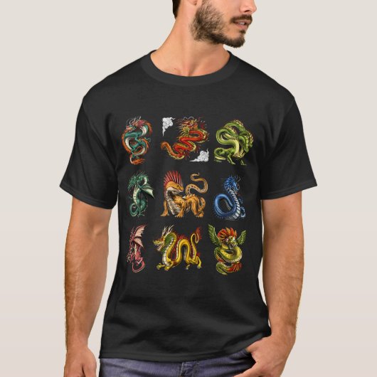 Mythische Draken T-shirt (Voorkant)