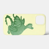 mythische fantasiekertje schattige groene draak Case-Mate iPhone case (Achterkant (horizontaal))