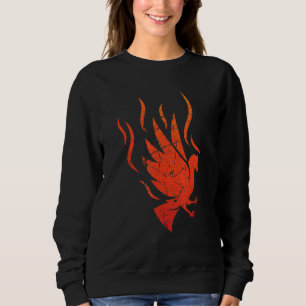 Mythische Firebird Phoenix vuur vlammen legende vo Trui
