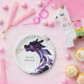 Mythische Happy Dragon Verjaardag Papieren Bordje (Feest)