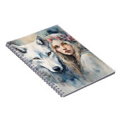 Mythische harmonie van Natuur Notitieboek (Rechterzijde)