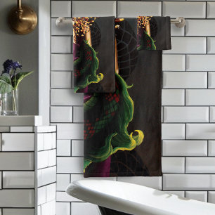 Mythische Medusa Griekse Mythologie Slang Gorgon Bad Handdoek