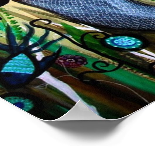 MYTHISCHE MERMAID POSTER (Hoek)