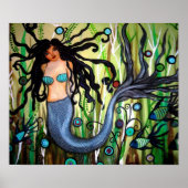 MYTHISCHE MERMAID POSTER (Voorkant)
