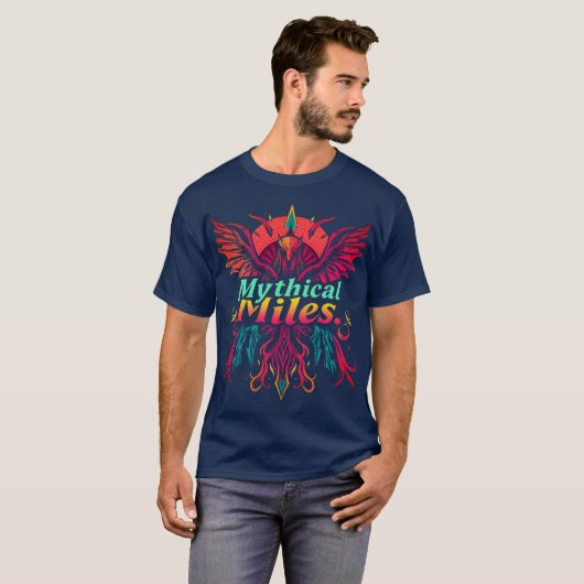 Mythische mijlen t-shirt (Voorkant volledig)