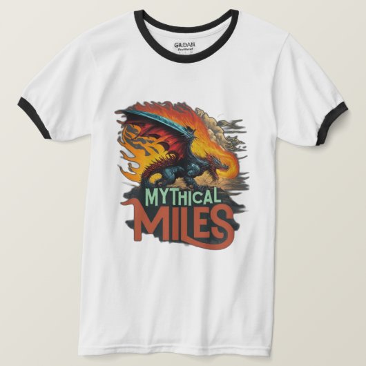 Mythische mijlen t-shirt (Design voorkant)