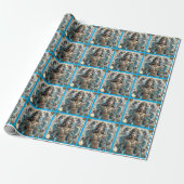 "Mythische Oceanus" Cadeaupapier (Uitgerold)