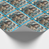 "Mythische Oceanus" Cadeaupapier (Hoek)