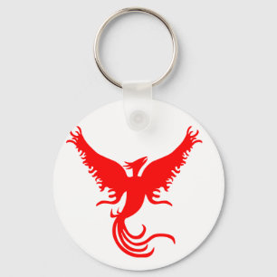 Mythische Phoenix Bird. Sleutelhanger