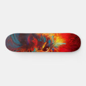 Mythische Phoenix Rising from the Flames Skateboar Persoonlijk Skateboard (Horizontaal)
