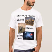 Mythische plaatsen: Atlantis, Gelukkig communistis T-shirt (Voorkant)